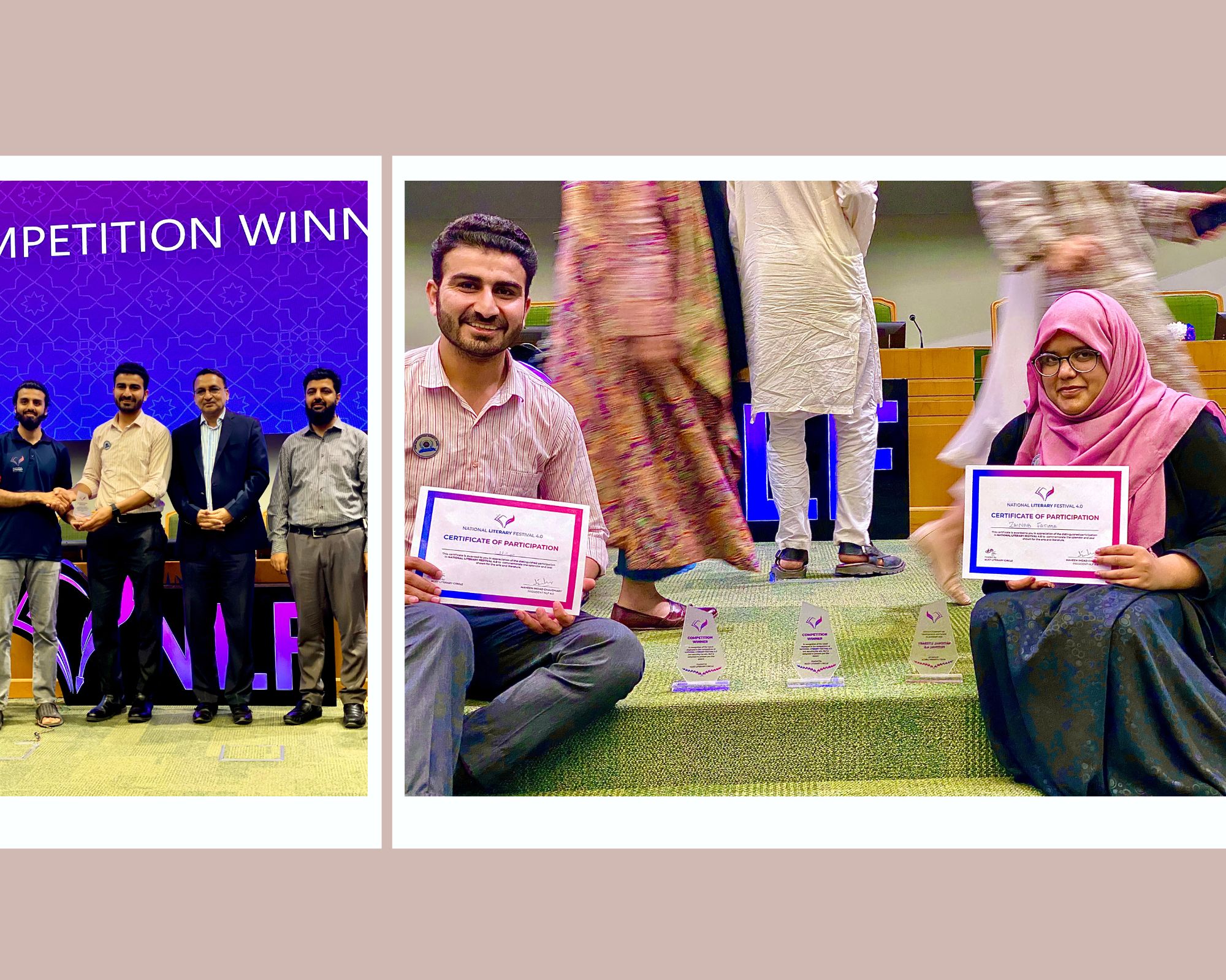 NUML won All Pakistan Bilingual Declamation Contest